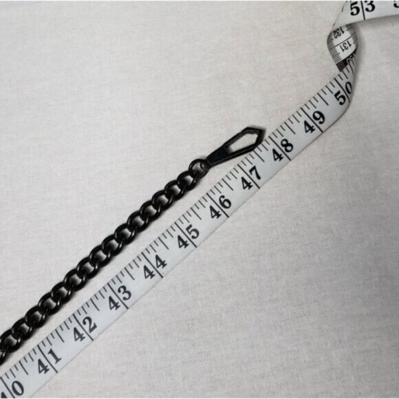 Rebecca Minkoff Avery Black Saffiano Leather Crossbody Bag Purse Studded Chain - Picture 15 of 16